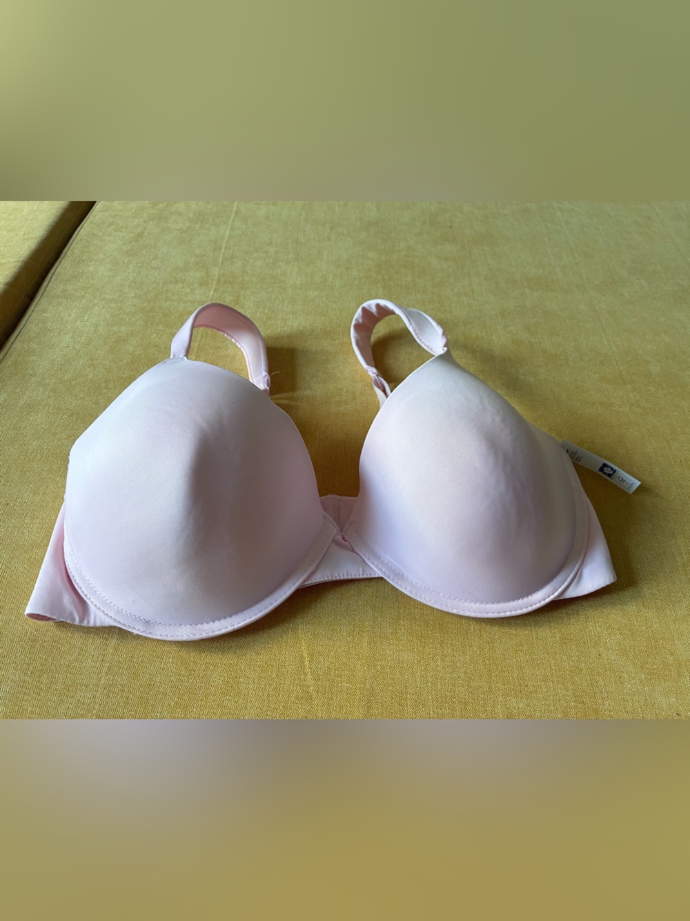 Anne Klein brand, size 40D, Everyday Smooth T-Shirt Bra - Light Pink